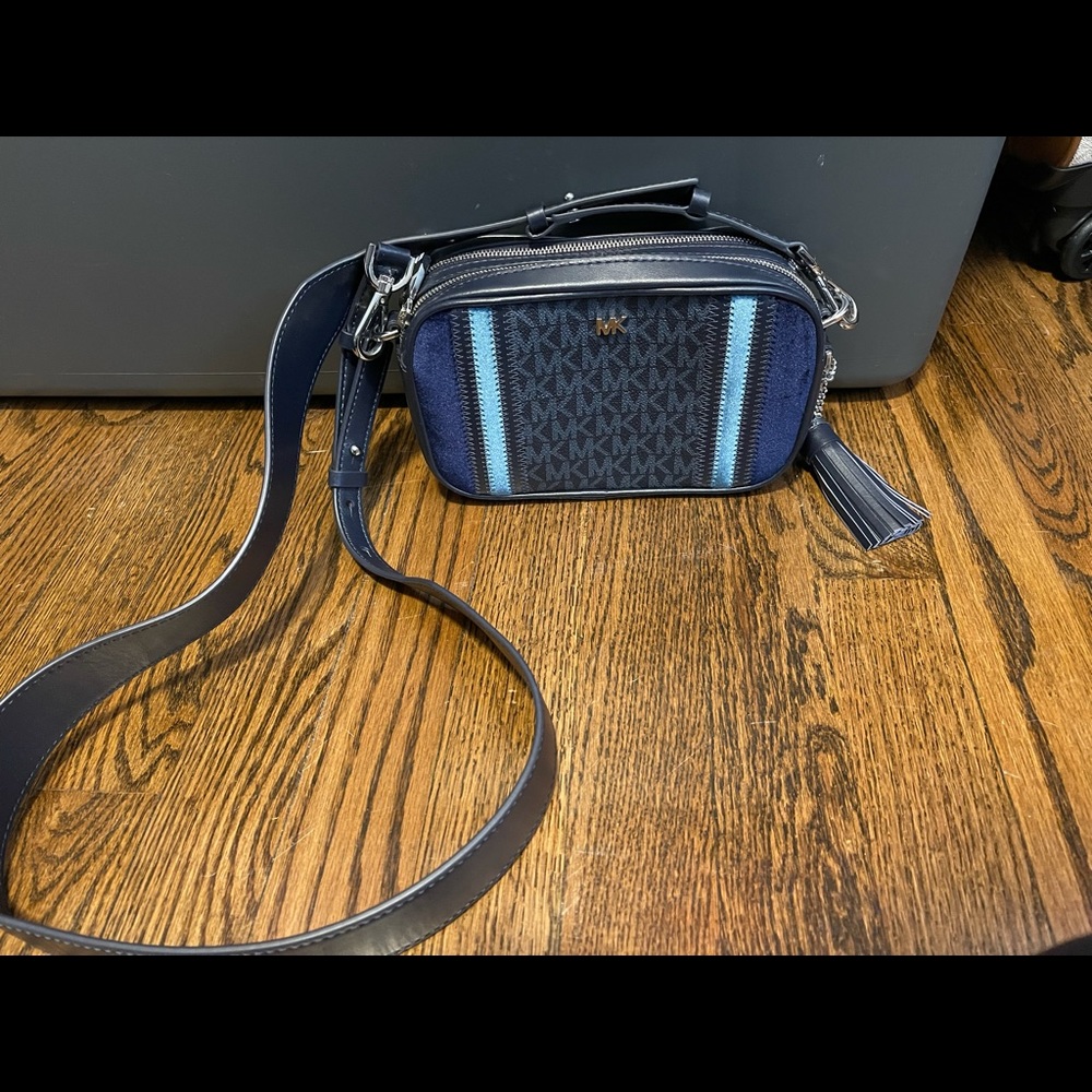 NWOT Michael Kors Navy Purse